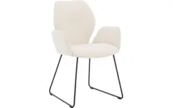 Goossens eetkamerstoel hera wit stof - 8221059-01 3